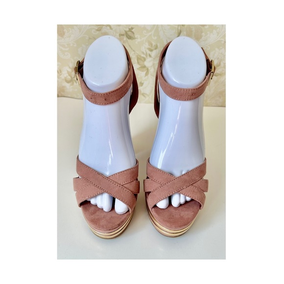 Bamboo Strapped Thick Heels - Picture 3 of 4